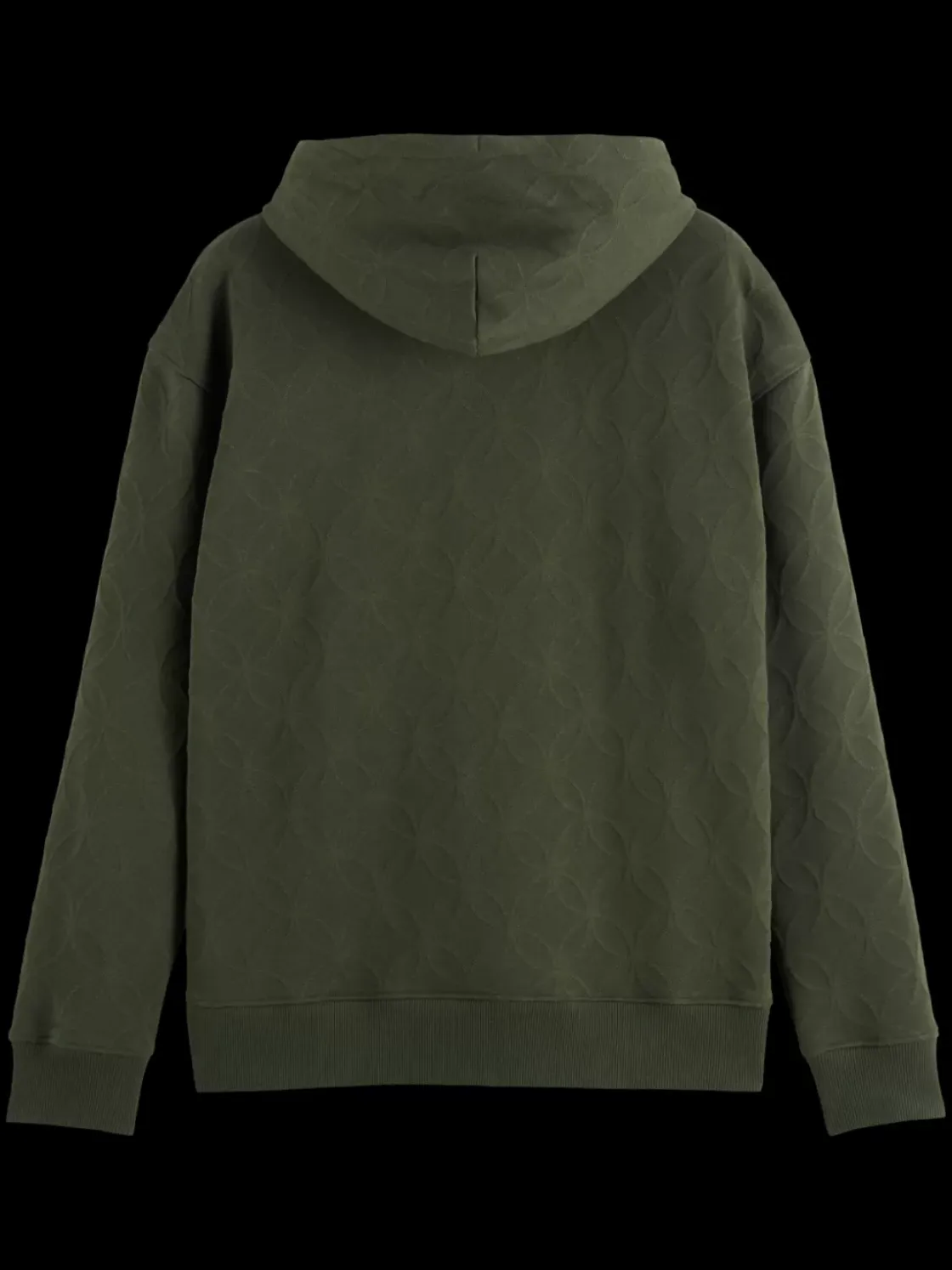 Jacquard terry hoodie-Scotch & Soda Fashion