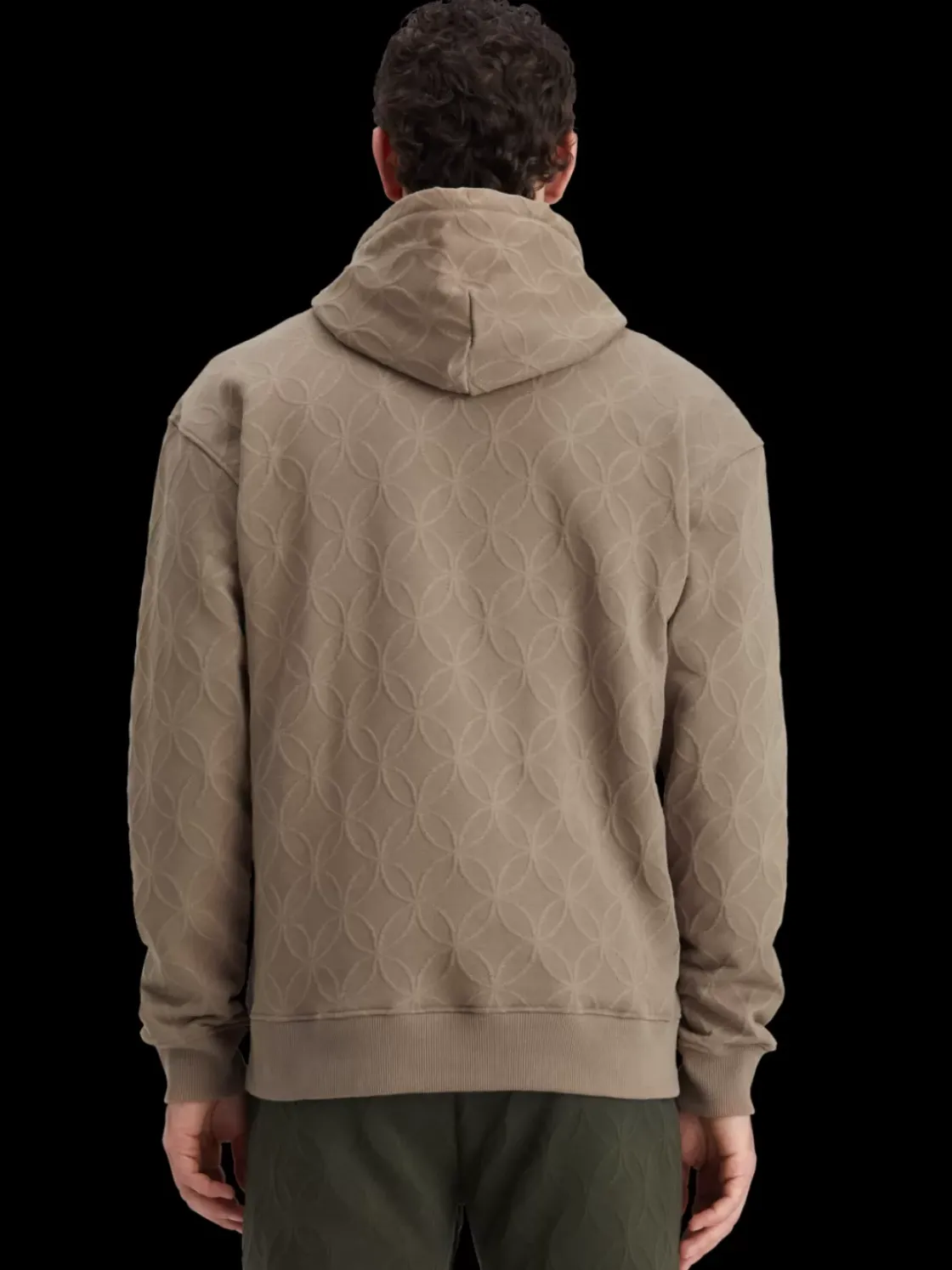 Jacquard terry hoodie-Scotch & Soda Fashion
