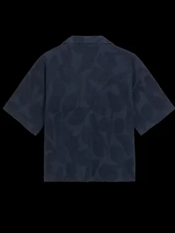 JACQUARD TOWELING CAMP SHIRT-Scotch & Soda Outlet