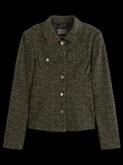 JERSEY FITTED TRUCKER BLAZER-Scotch & Soda Sale