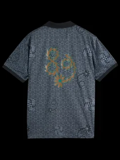 JOE JONAS X SCOTCH SODA ALL OVER PRINT FOOTBALL JERSEY-Scotch & Soda Clearance