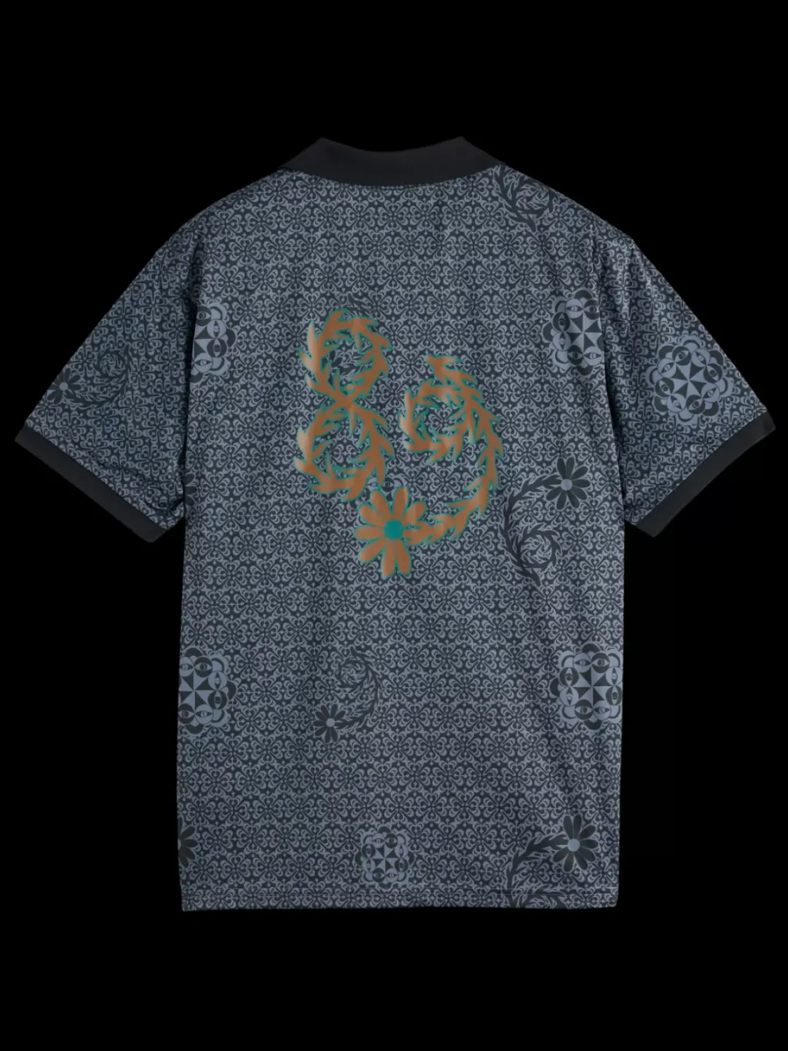 JOE JONAS X SCOTCH SODA ALL OVER PRINT FOOTBALL JERSEY-Scotch & Soda Clearance