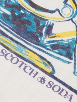 JOE JONAS X SCOTCH  SODA RINGER T-SHIRT-Scotch & Soda New