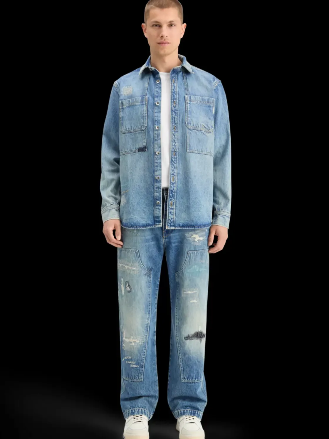 JOE JONAS X SCOTCH SODA REGULAR FIT SHIRT - NOTES FROM JOE-Scotch & Soda Online