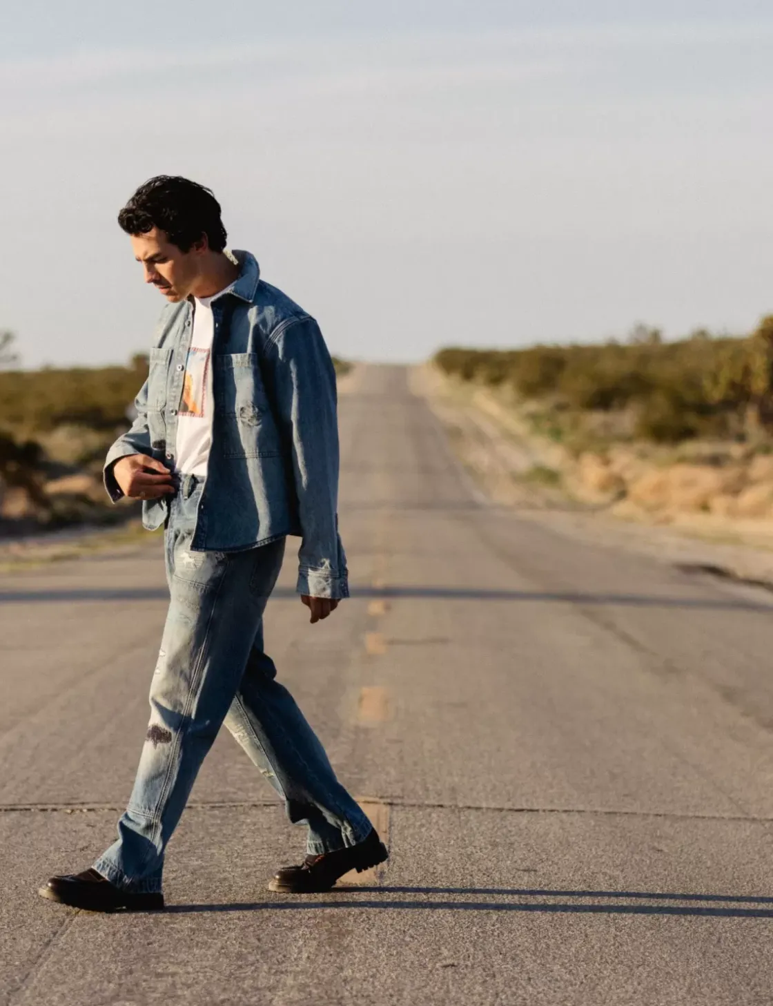 JOE JONAS X SCOTCH SODA REGULAR FIT SHIRT - NOTES FROM JOE-Scotch & Soda Online