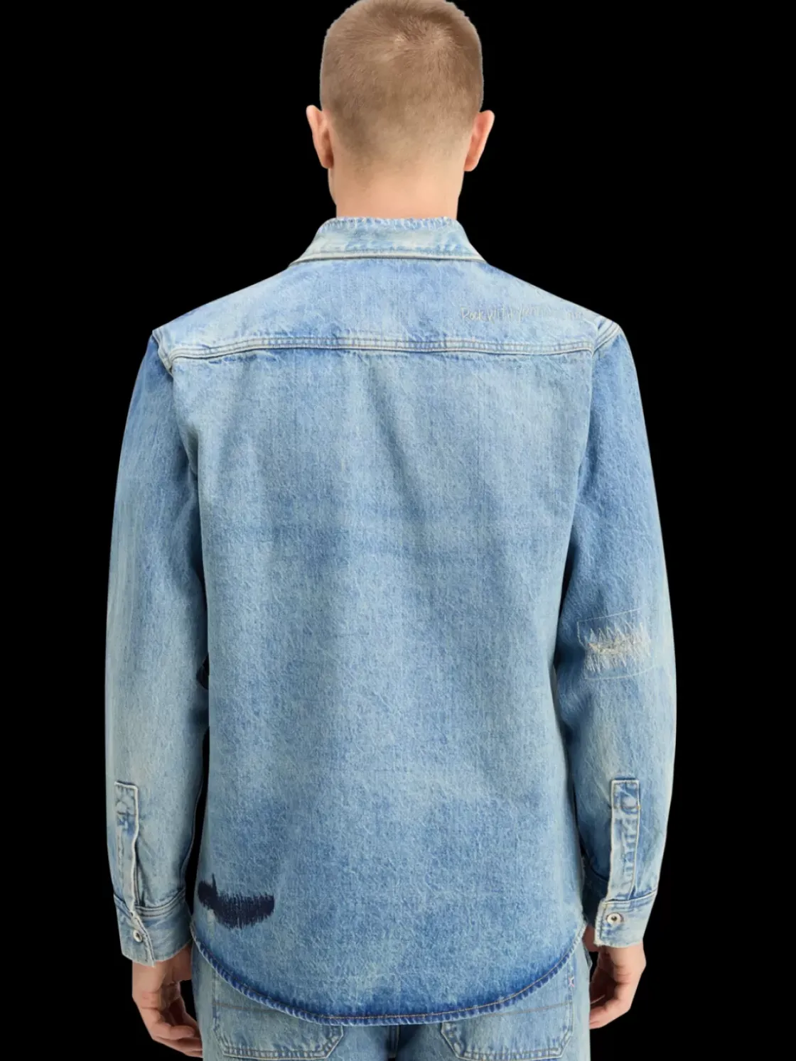 JOE JONAS X SCOTCH SODA REGULAR FIT SHIRT - NOTES FROM JOE-Scotch & Soda Online