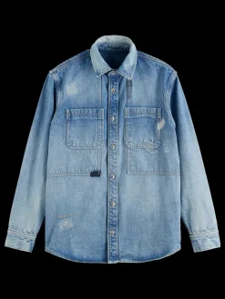 JOE JONAS X SCOTCH SODA REGULAR FIT SHIRT - NOTES FROM JOE-Scotch & Soda Online