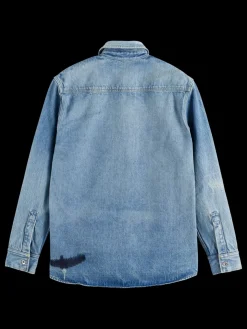 JOE JONAS X SCOTCH SODA REGULAR FIT SHIRT - NOTES FROM JOE-Scotch & Soda Online