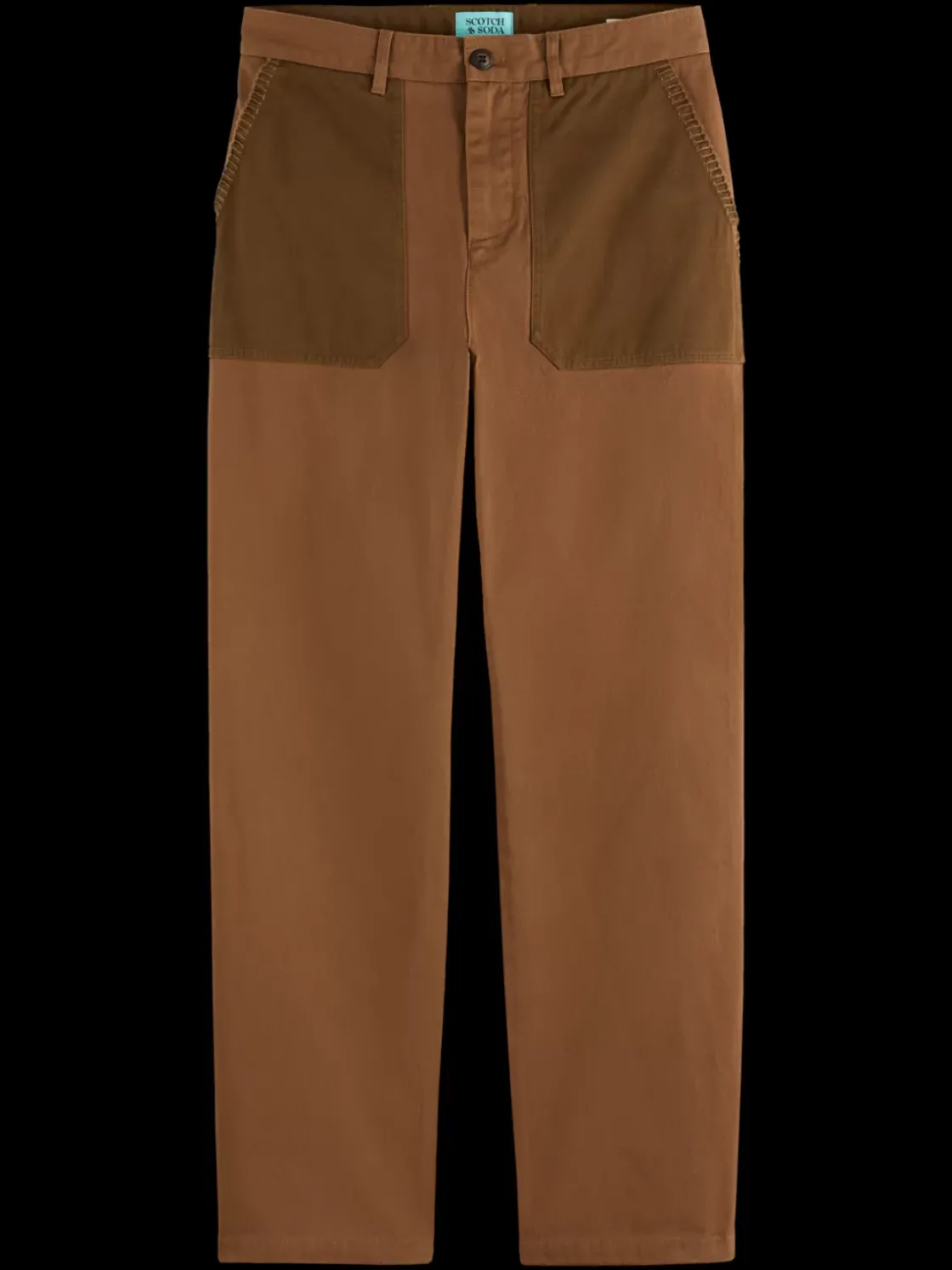 JOE JONAS X SCOTCH SODA STRAIGHT FIT TWILL CHINO-Scotch & Soda Best