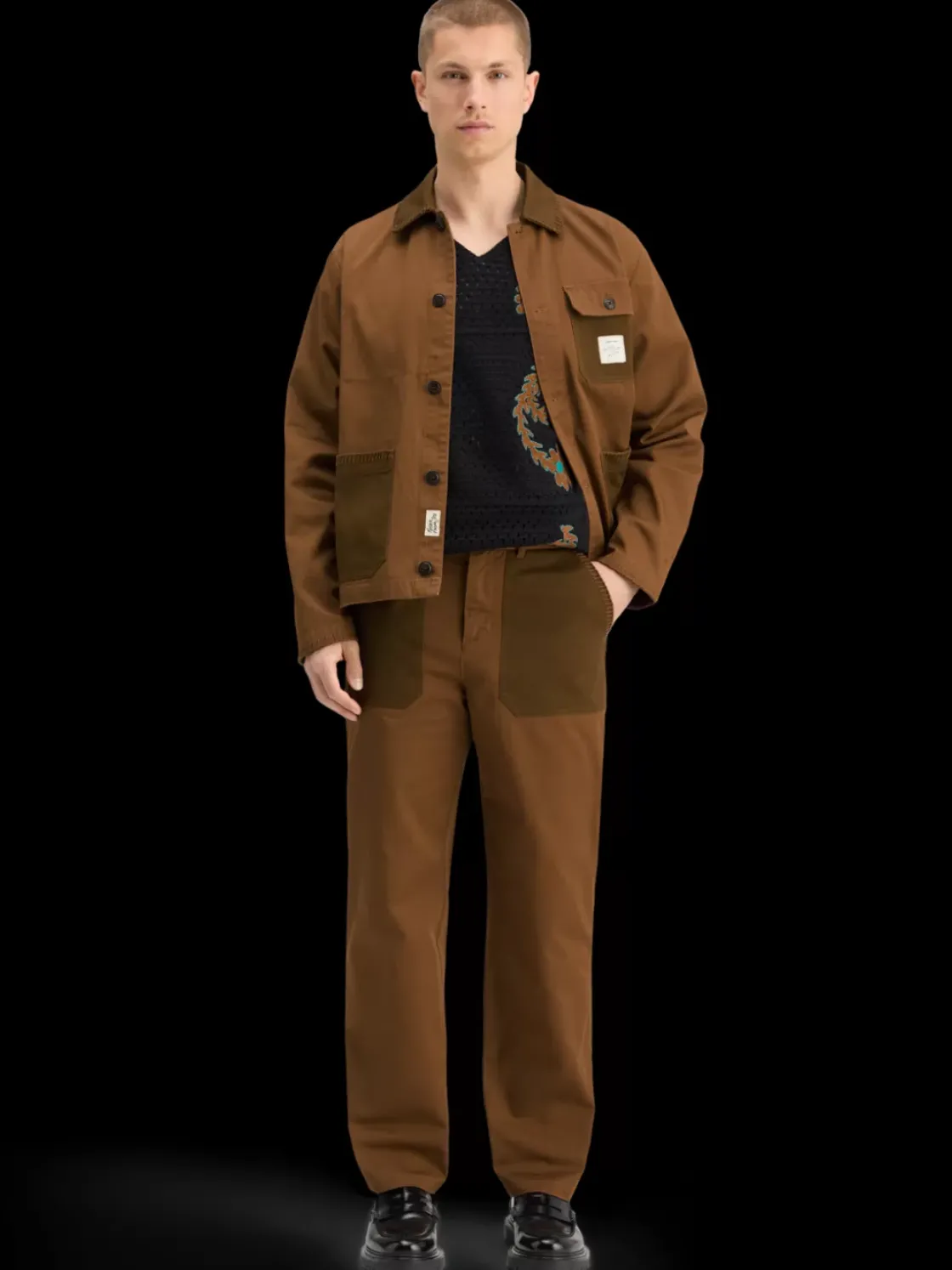 JOE JONAS X SCOTCH SODA STRAIGHT FIT TWILL CHINO-Scotch & Soda Best