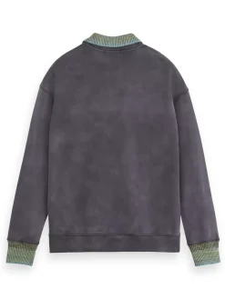 Knitted collar sweatshirt-Scotch & Soda Hot