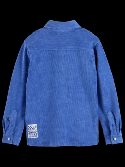 KNITTED CORDUROY SHIRT-Scotch & Soda Clearance