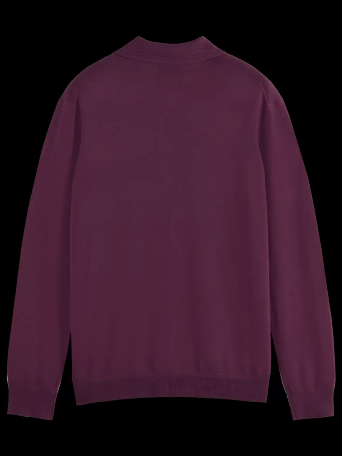 KNITTED POLO LONG SLEEVE-Scotch & Soda Clearance