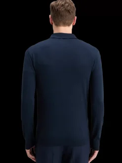 KNITTED POLO LONG SLEEVE-Scotch & Soda Clearance