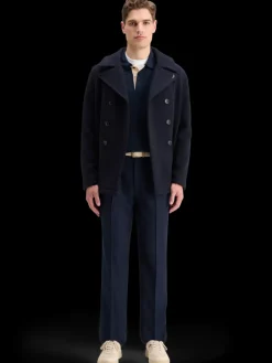 KNITTED POLO LONG SLEEVE-Scotch & Soda Clearance