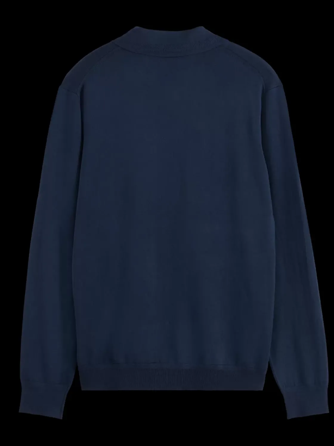 KNITTED POLO LONG SLEEVE-Scotch & Soda Clearance