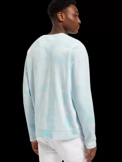 Lightweight washed neon sweatshirt-Scotch & Soda Best