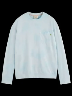 Lightweight washed neon sweatshirt-Scotch & Soda Best