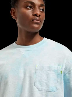 Lightweight washed neon sweatshirt-Scotch & Soda Best