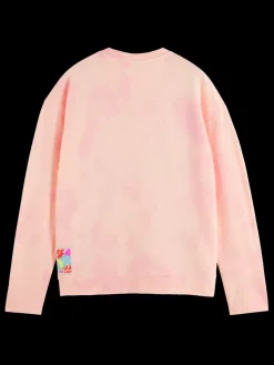 Lightweight washed neon sweatshirt-Scotch & Soda Best
