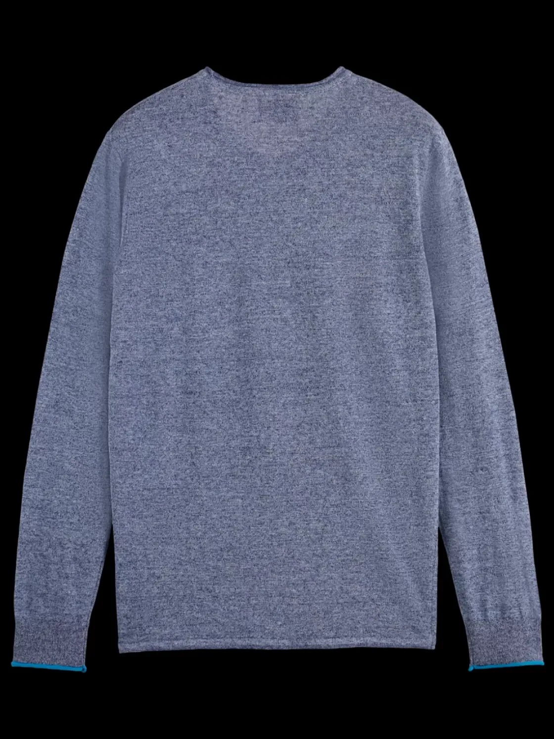 Linen cotton blend crew neck-Scotch & Soda Outlet