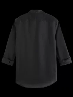 Linen shirt with roll-up-Scotch & Soda New