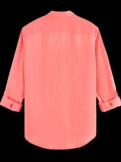 Linen shirt with roll-up-Scotch & Soda New