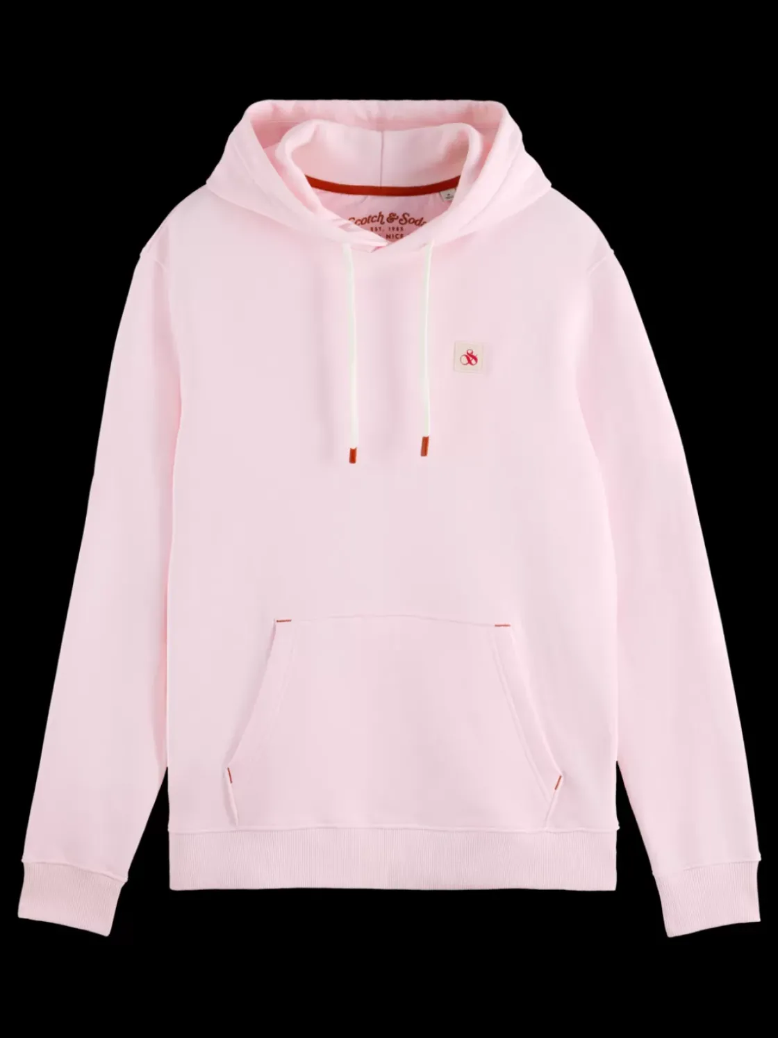 logo badge hoodie-Scotch & Soda Clearance