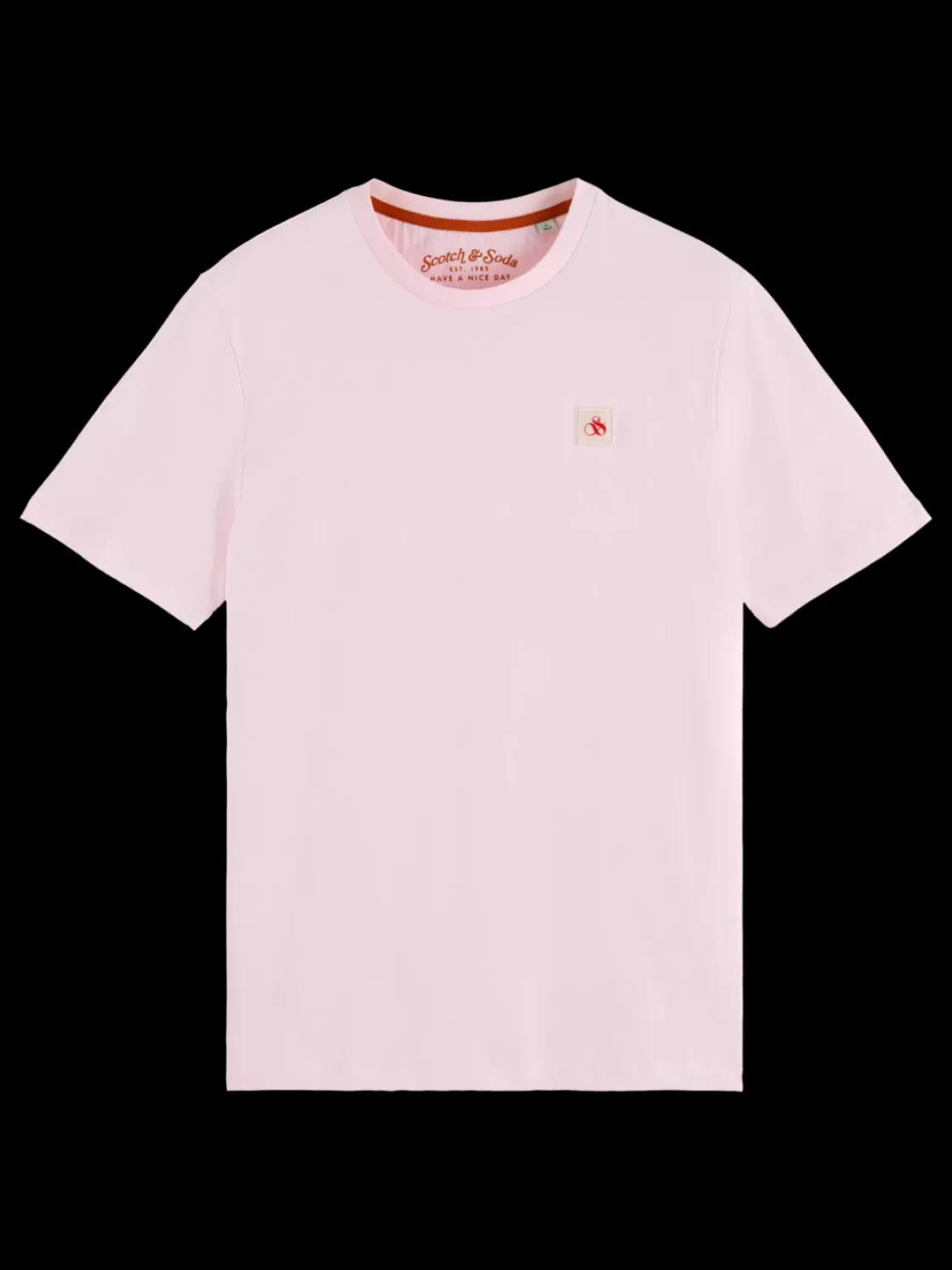 logo badge t-shirt-Scotch & Soda Fashion