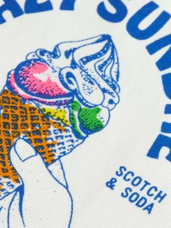 LOOSE FIT DIP DYE T-SHIRT-Scotch & Soda Fashion