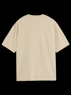 LOOSE FIT EMBASSY OF THE FREE MIND ARTWORK T-SHIRT-Scotch & Soda Fashion