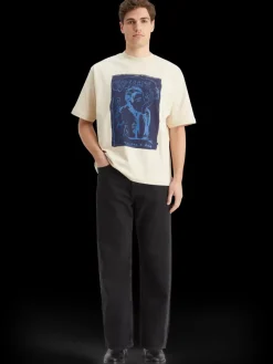 Loose fit front printed artwork t-shirt-Scotch & Soda New