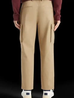 Loose tapered cotton-twill cargo pant-Scotch & Soda Fashion