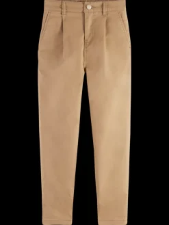 LOOSE TAPERED PEACHED CHINO-Scotch & Soda Clearance