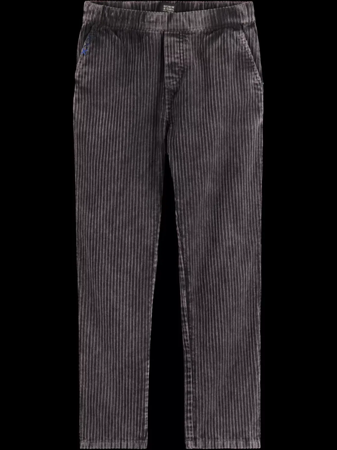 LOOSE TAPERED WASHED CORDUROY PANT-Scotch & Soda Fashion