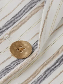 LUREX LINEN BLEND STRIPE BLAZER-Scotch & Soda Outlet