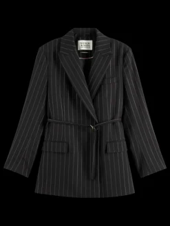 LUREX PINSTRIPE DB BLAZER-Scotch & Soda Best