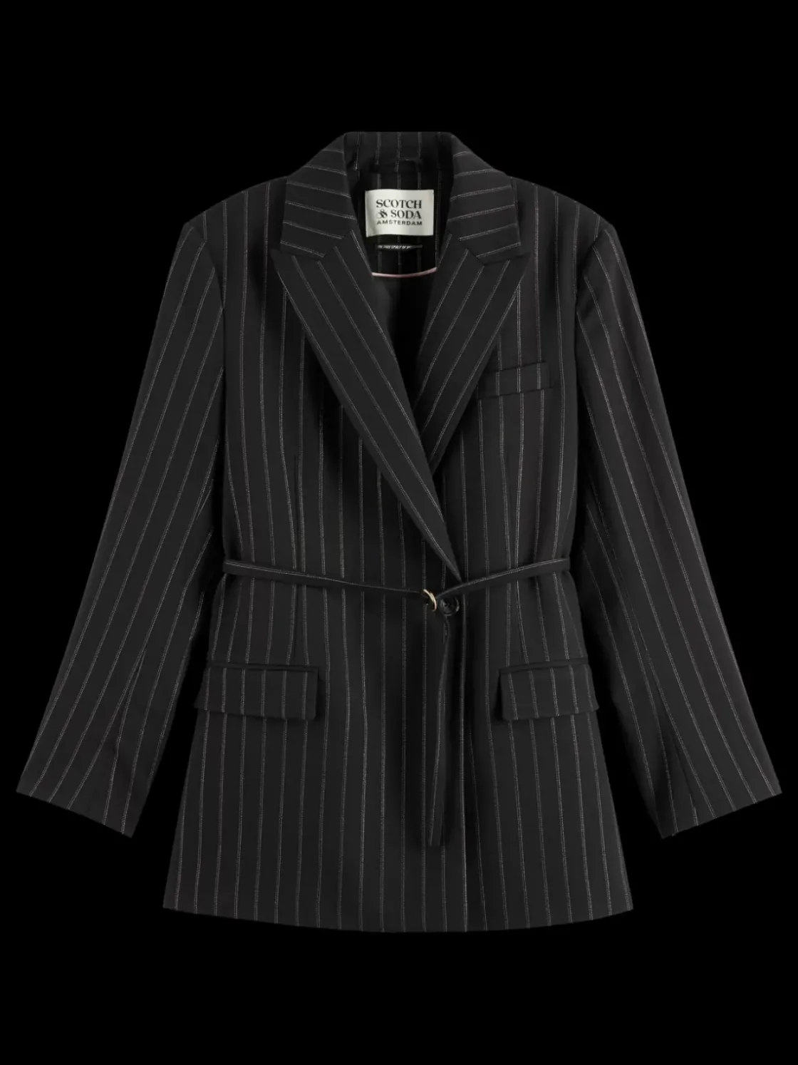 LUREX PINSTRIPE DB BLAZER-Scotch & Soda Best