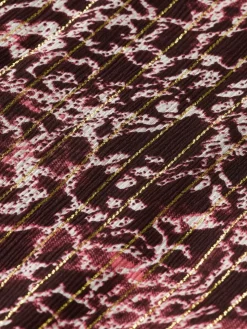 LUREX TOP WITH BOW NECK-Scotch & Soda Fashion