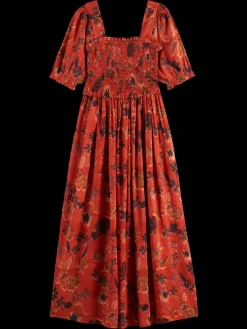 MAXI DRESS WITH SMOCK-Scotch & Soda Hot