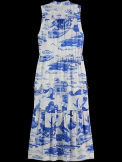 MAXI FLUID UTILITY DRESS-Scotch & Soda Sale