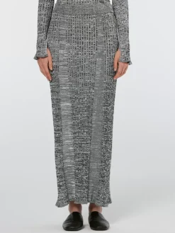 Maxi ribbed knitted skirt-Scotch & Soda Sale