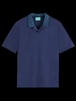Melange collar polo-Scotch & Soda Sale