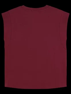Mercerised t-shirt with shoulder detail-Scotch & Soda Fashion