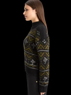 METALLIC FAIR ISLE PULLOVER-Scotch & Soda Online
