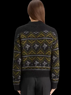 METALLIC FAIR ISLE PULLOVER-Scotch & Soda Online