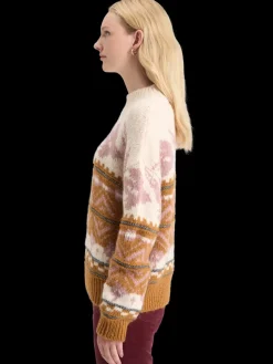 METALLIC FAIR ISLE PULLOVER-Scotch & Soda Online