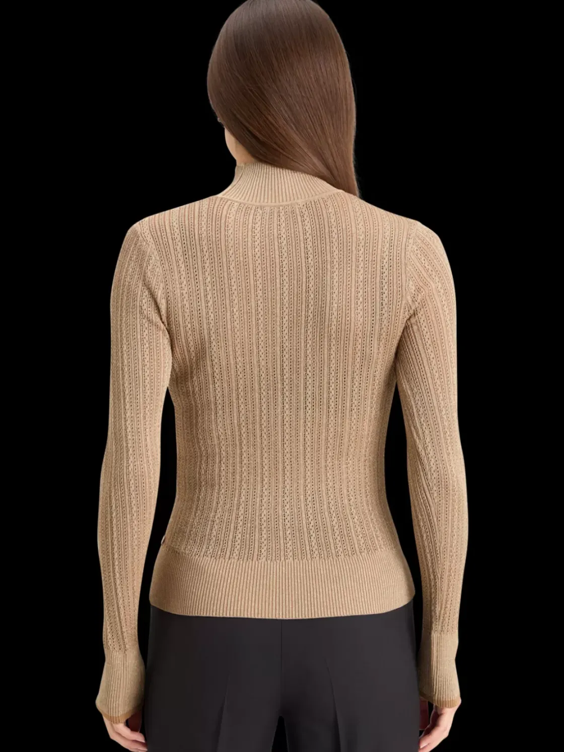 METALLIC POINTELLE FITTED PULLOVER-Scotch & Soda Hot