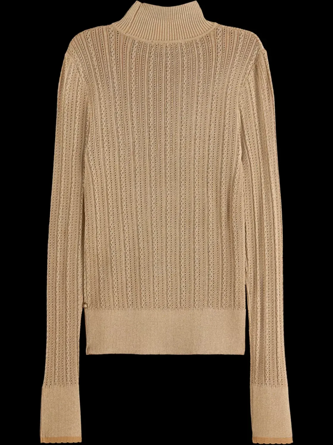 METALLIC POINTELLE FITTED PULLOVER-Scotch & Soda Hot