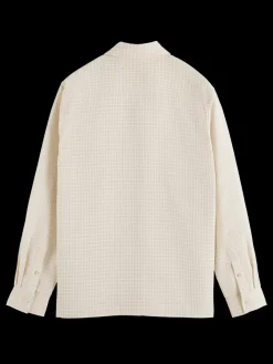 Micro dobby check shirt-Scotch & Soda New